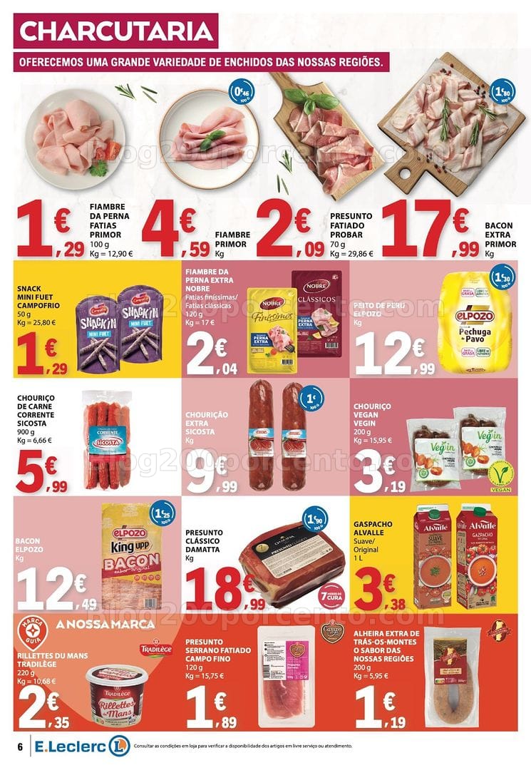 Antevisão Folheto E-LECLERC Promoções de 18 a 24 junho